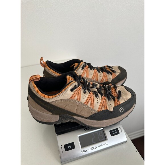 5.10 Approach Shoes Low Top Stealth Rubber Hiking Climbing Brown Women's 7.5 - Picture 9 of 9